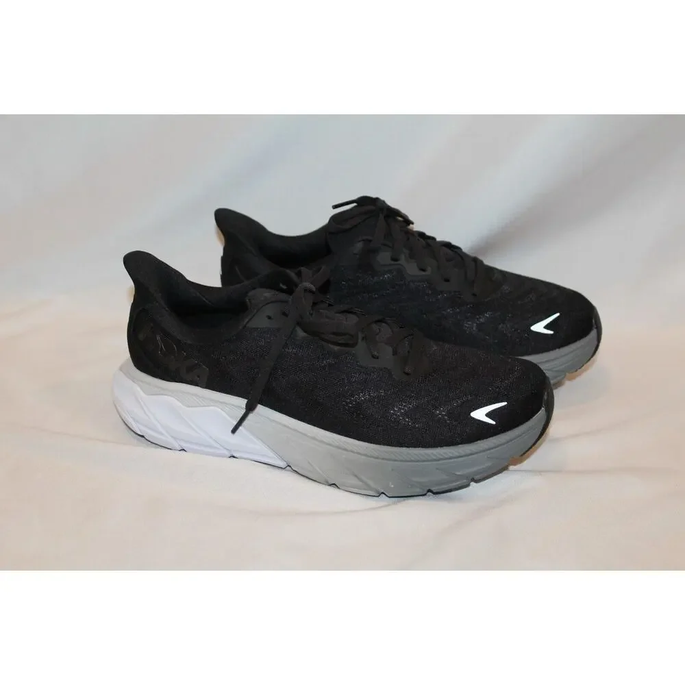 NEW Hoka One One Arahi‎ 6 Women's Running Athletic Shoes BWHT Black Gray